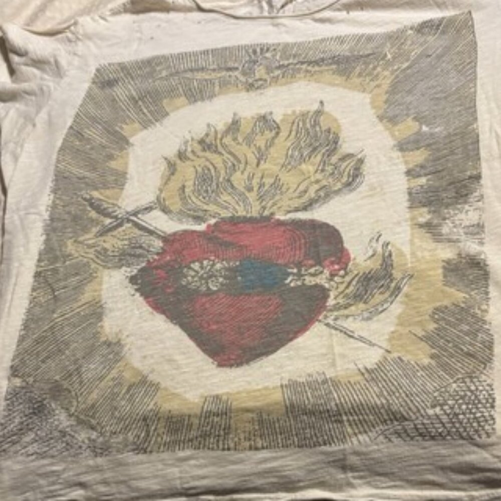 Magnolia Pearl Eternal Love Tee with Heart Fire